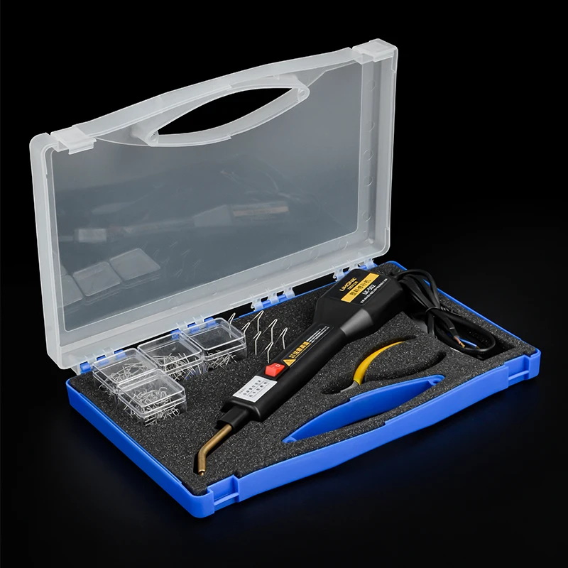 502-DeluxePack Power Tool Plastic Welding Torch Heating Air Hot Staples Welder for Repairing Cracks of Bumper Fender Dashboard