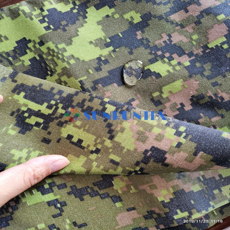 500D nylon material pu coated waterproof camo cordura fabric waterproof cordura fabric