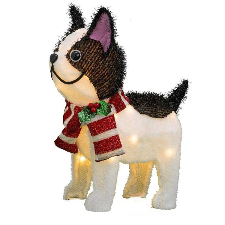 3D sculpture animal motif light christmas garden decoration light