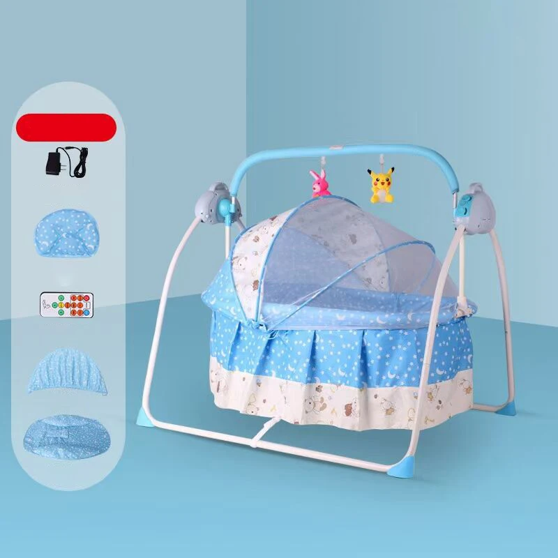 Sleeping Cradle automatic Baby Crib Nest Bed Custom 3d Cotton Mesh Soft Anti Style Newborn Solid Protection For Baby Feeding