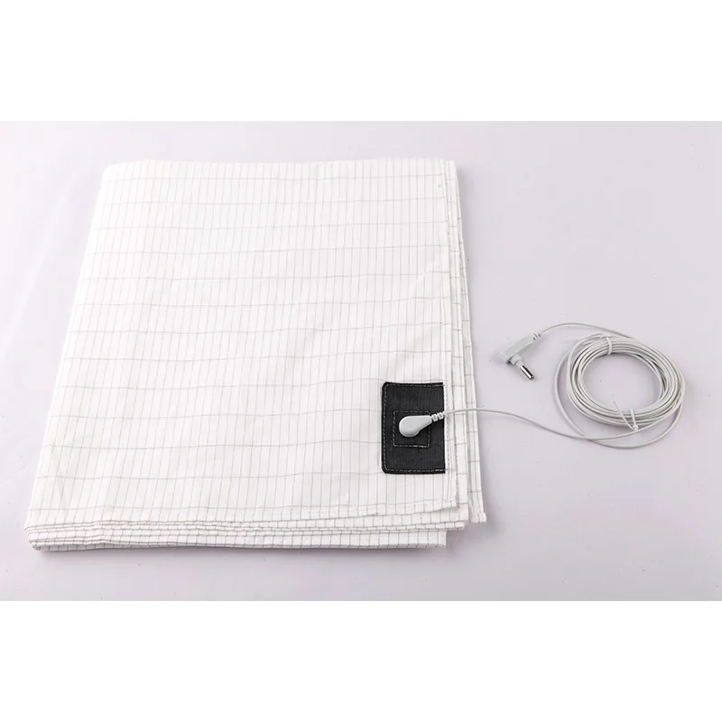 Factory Supplying earthing bed sheets 5% Silver Bed Mat With Cord Grounded Improving sleep Grounding Bed Sheet