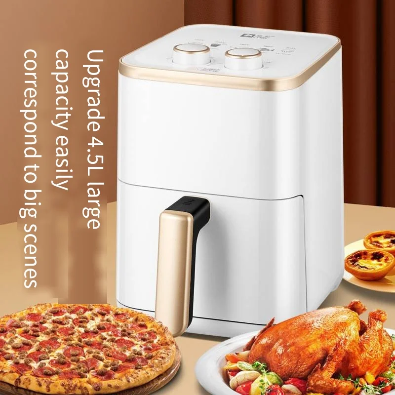 2024 new electric air fryer oil-free and non stick basket style air fryer kitchen utensils with timer hot air fryer