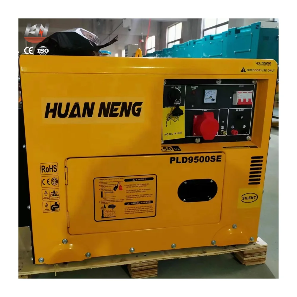 Мини 5kVA 8kVA 7kW 5kW электрический генератор цена для дома/судового двигателя 10 кВт мощность кВА 10kW Супер Бесшумный дизельный