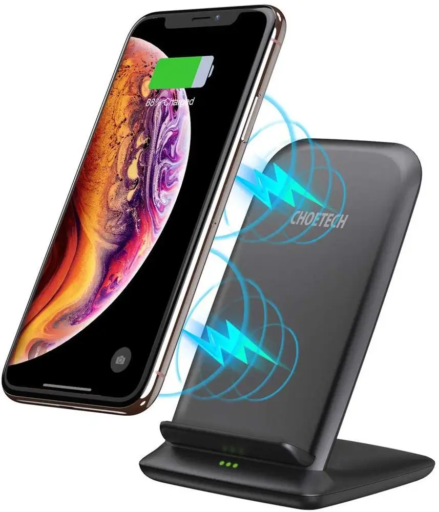 High quality metal multifunctional stand up charging cable, oem fast wireless charging stand