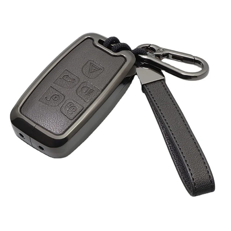 Compatible to Jaguar F-PACE E-PACE I-PACE F-TYPE XF car key protector Car key housing remote key fob case cover