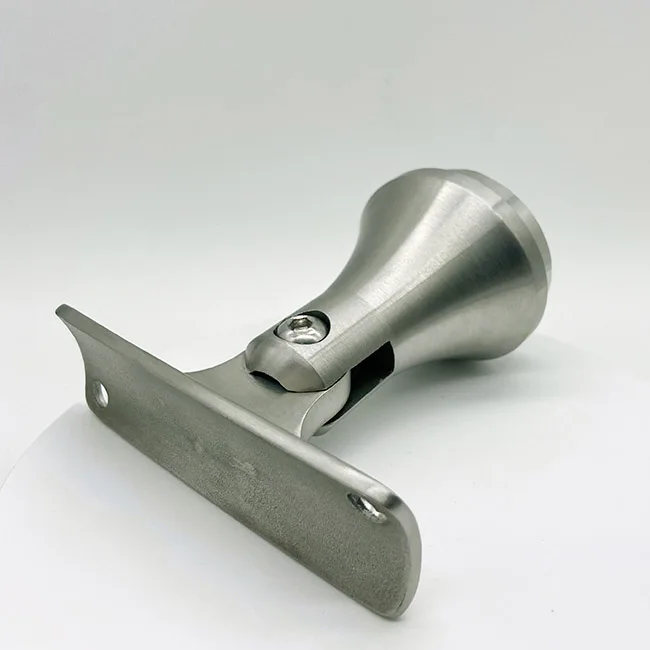 Durable Balustrade Handrail Support Glass Railing Systems Stainless Steel Tube Accessories Adjustable Stair Mounting Bracket