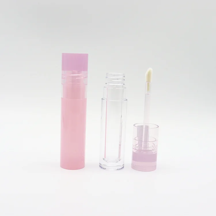 Lip Glaze packaging tube round lip gloss tube lip glaze tube multicolor 4.5m empty with box lH220A