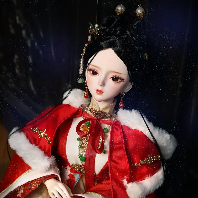  Восточное очарование 60 см BJD куклы для китайского весеннего подарка игрушки имитация