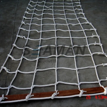 SEAMAN Marine Nylon PP Gangway Safety Net Scrambling Rope Net