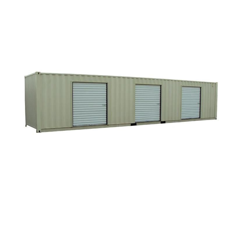 Custom Made Roller Up Shutter Door 40ft Storage Shipping Container