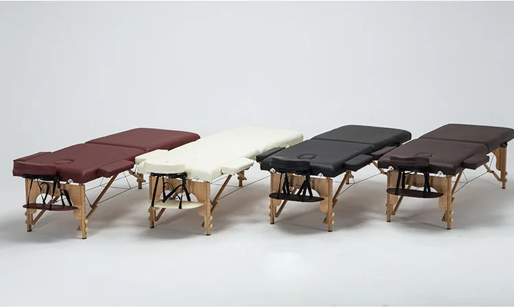 High Quality Portable massage bed Foldable Outpatient massage Table For beauty Salon Treatment Bed Spa beauty Tattoo bed