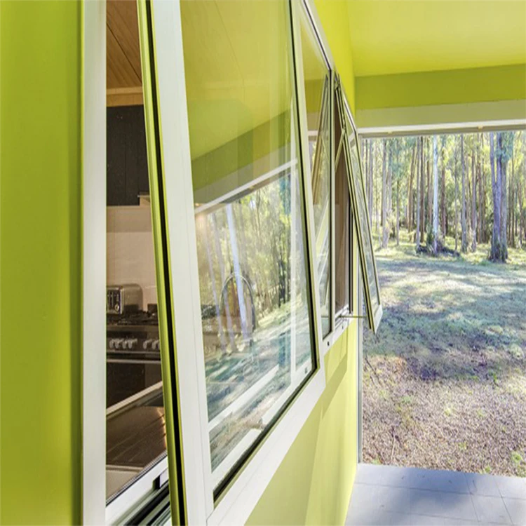 High Quality Standard Customized Aluminum Windows, Optional Used Insect Screen Aluminium Awning Window With Decorative Grills