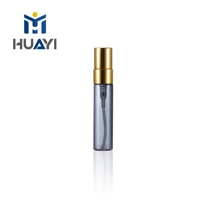 Empty 5ml - 12ml glass bottle tube with screw cap for attar perfume bottles