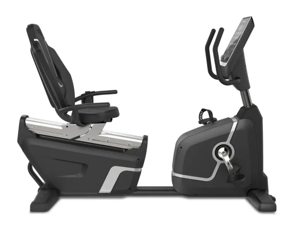 Shandong Lanbo New style recumbent bike with touch screen recumbent bike training body building exercise bike gym equipment