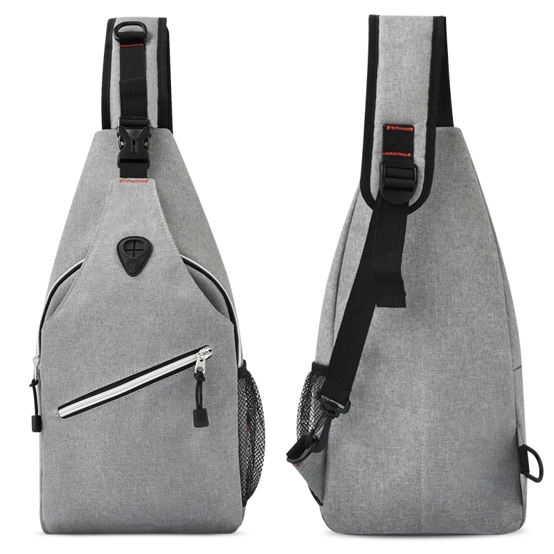 Мужская сумка-слинг с ультрафиолетовым светом, водонепроницаемая нагрудная Сумочка через плечо с УФ-стерилизатором, слинг-рюкзак для мужчин