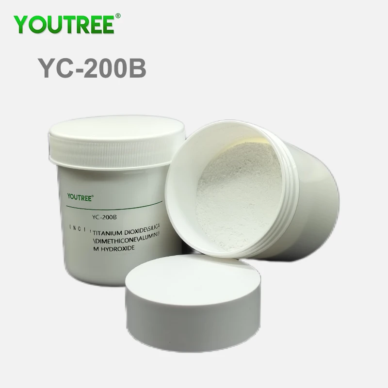 YOUTREE YC-200B Lipophilic Nanoparticles Powder CAS 13463-67-7 Tio2 Rutile Nano Titanium Dioxide Wholesale
