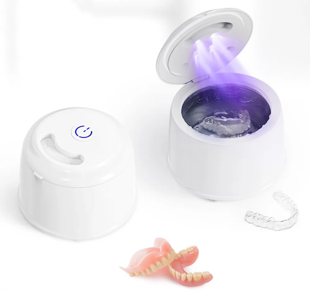 200ml Mini UV Ultrasonic Cleaner Ultrasonic Bath For Cosmetic Brush