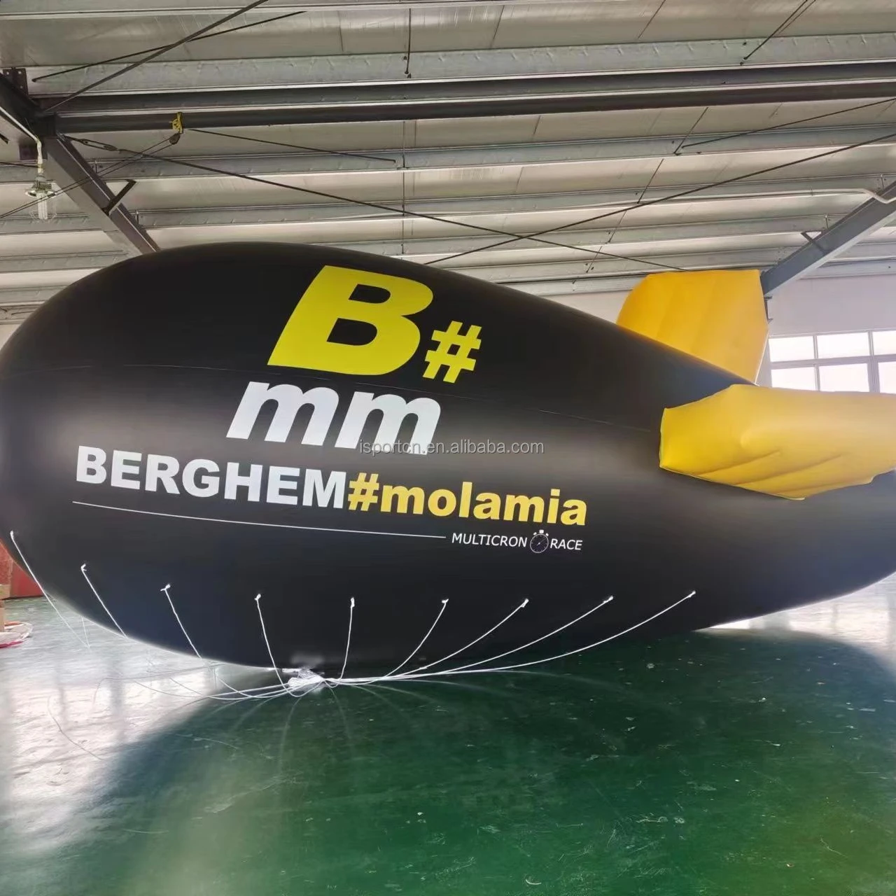 Custom made inflatable pvc airship/helium blimp outdoor/zeppelin /inflatable blimp for sale