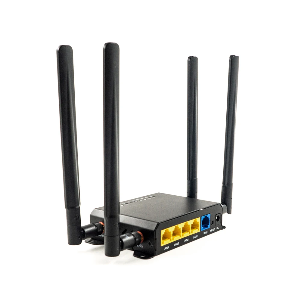 Unlocked Indoor Wireless 4G CPE 2.4Ghz 300Mbps Openwrt Wireless Router Card Sim 4G
