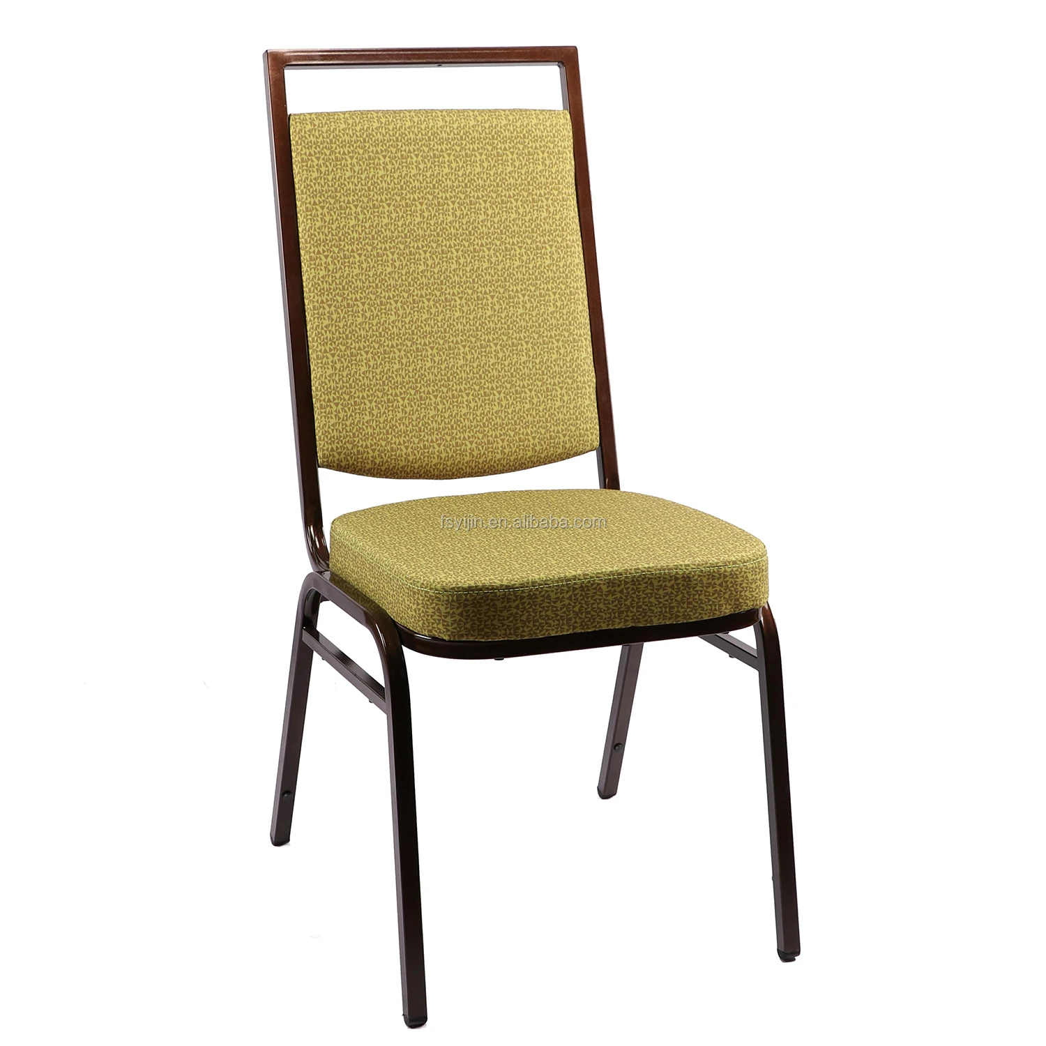 Mordern design iron stacking restaurant banquet dining chair wedding banquet chair