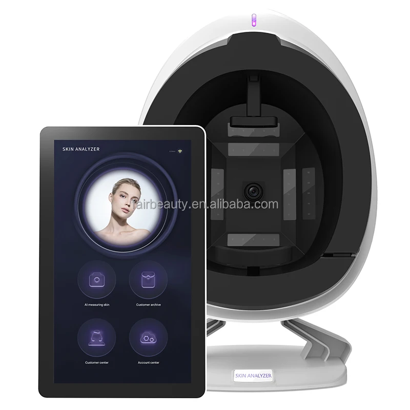 New Arrival 3D Intelligent AI Skin Analyzer Machine Facial Camera Tester Analyzer Skin Analyzer Skin Analysis Machine