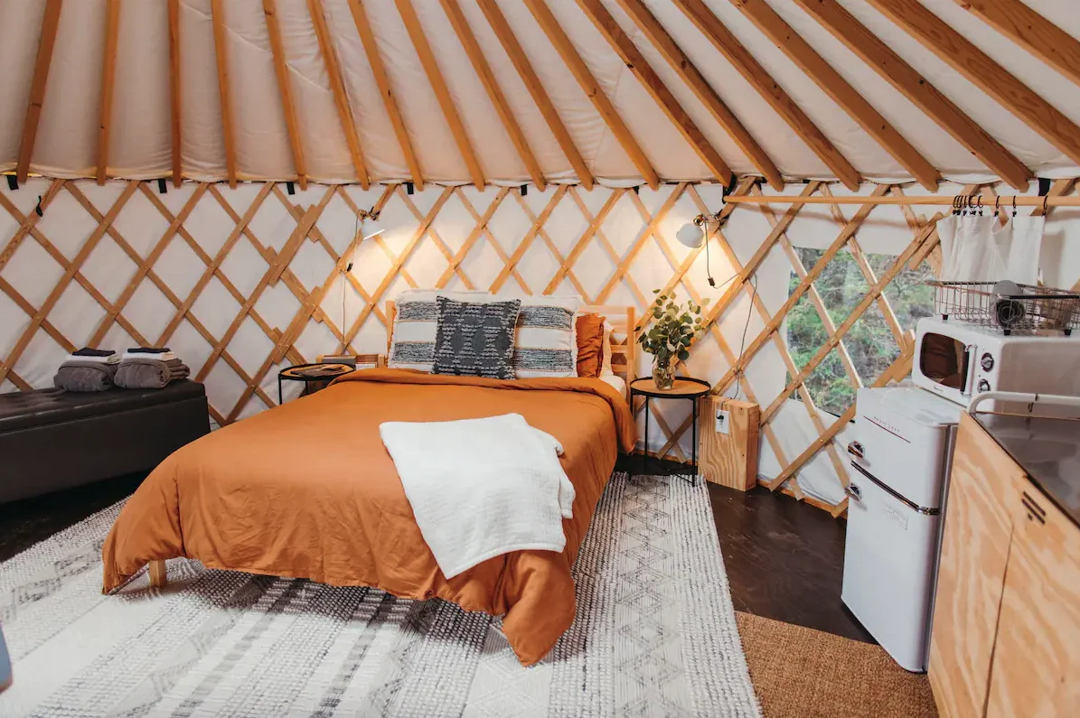 aluminium frame   5m hiking camping frame Modern luxury Mongolia yurt