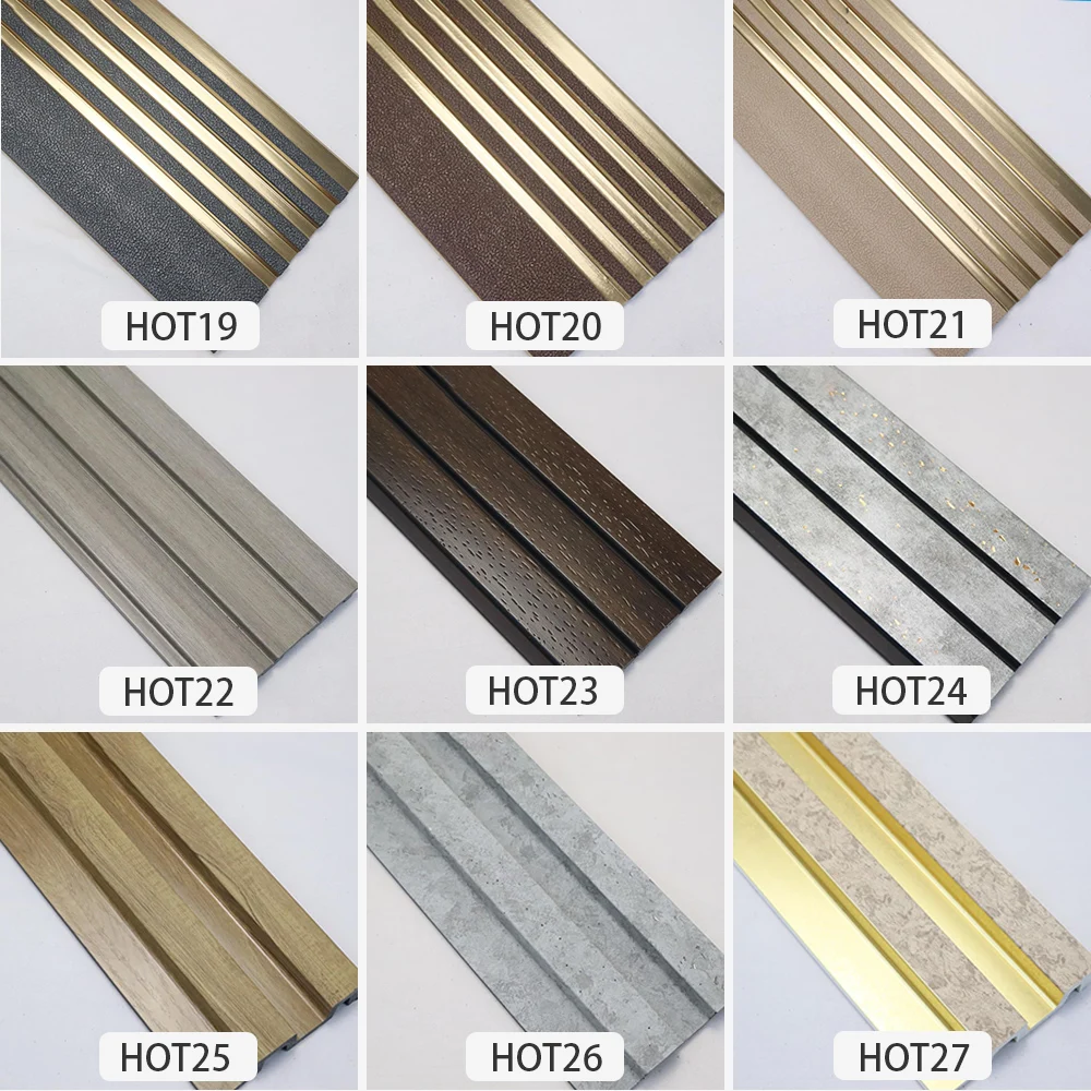 ps foam charcoal polystyrene decorative outdoor exterior interior fluted slat wall decor panel wall interior