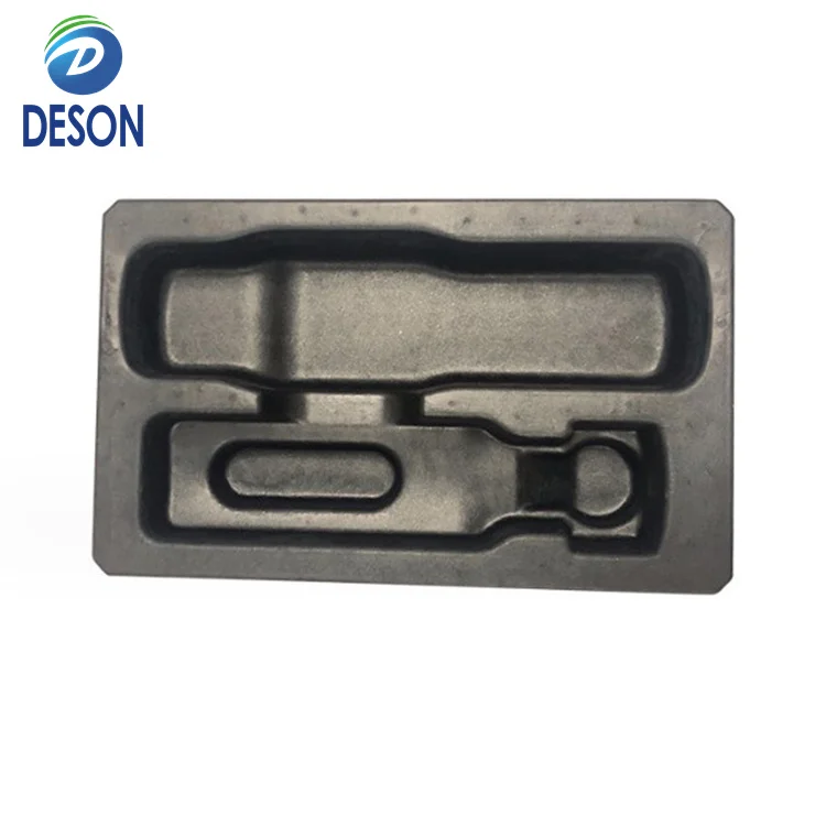 Deson wet press pulp Gift tray  moulded cane pulp Environmentally friendly degradable pulp tray