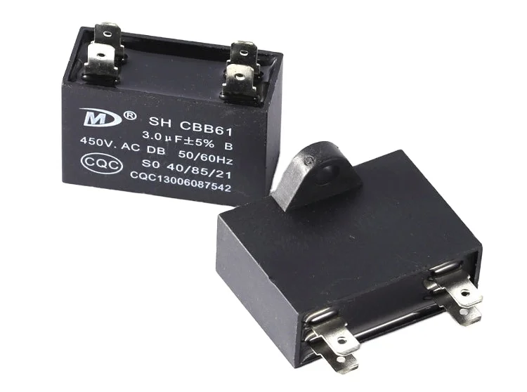 CAPACITORstart 450V 2.0uF CBB61 Run Capacitor For Fan Bis Certificate