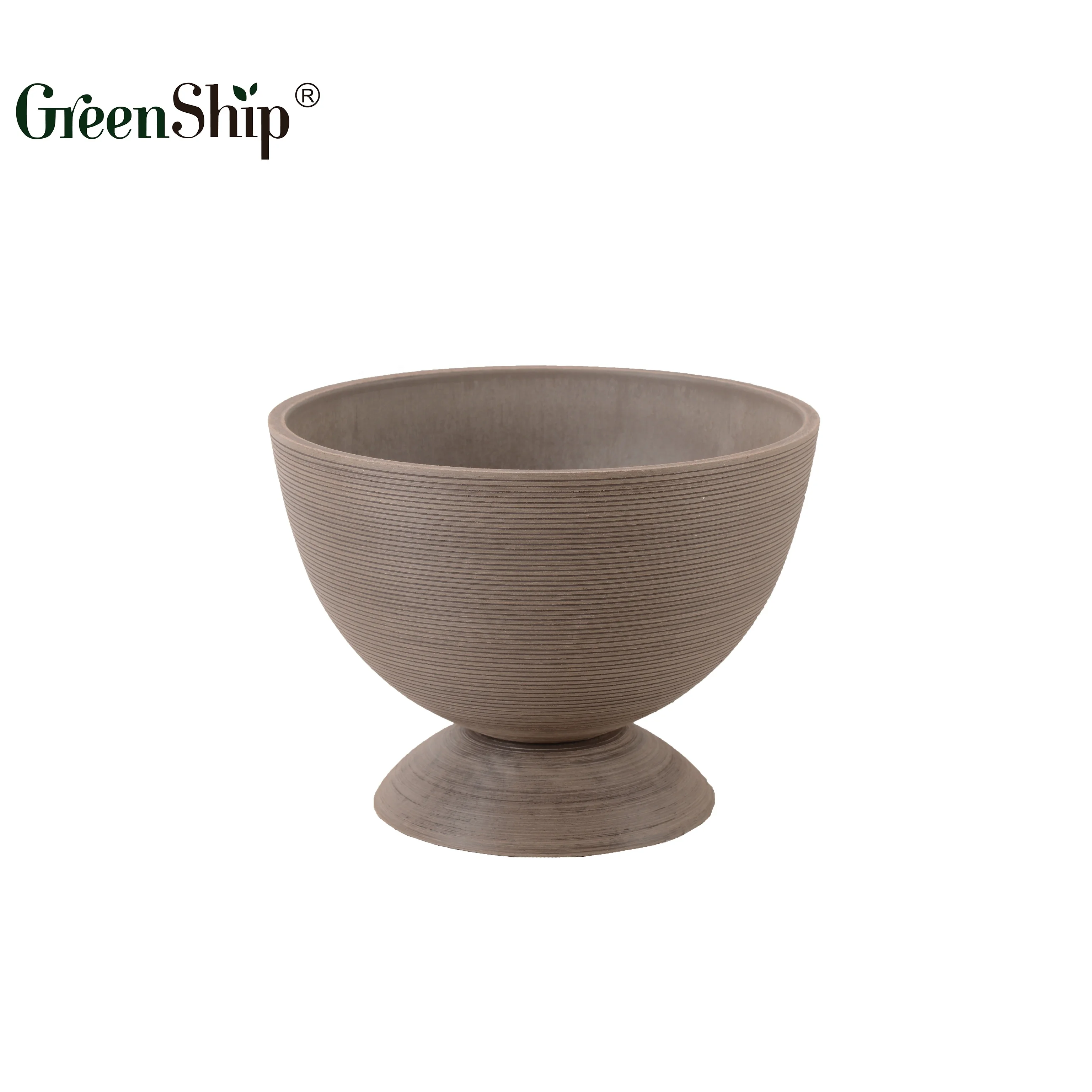 UV protection round flowerpot for decoration