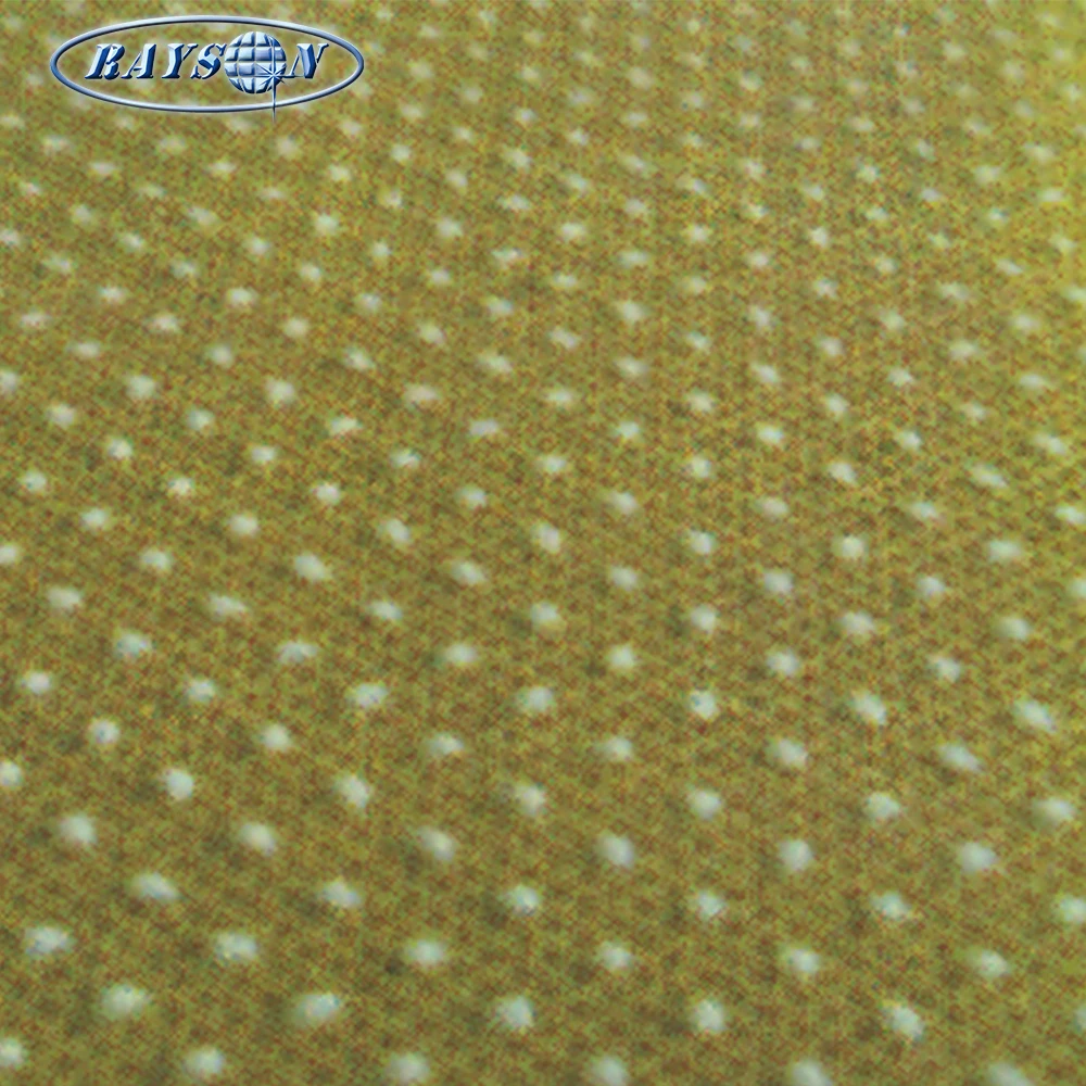 Eco Friendly Polyester Textile With Silicon Dots for Disposable Slippers