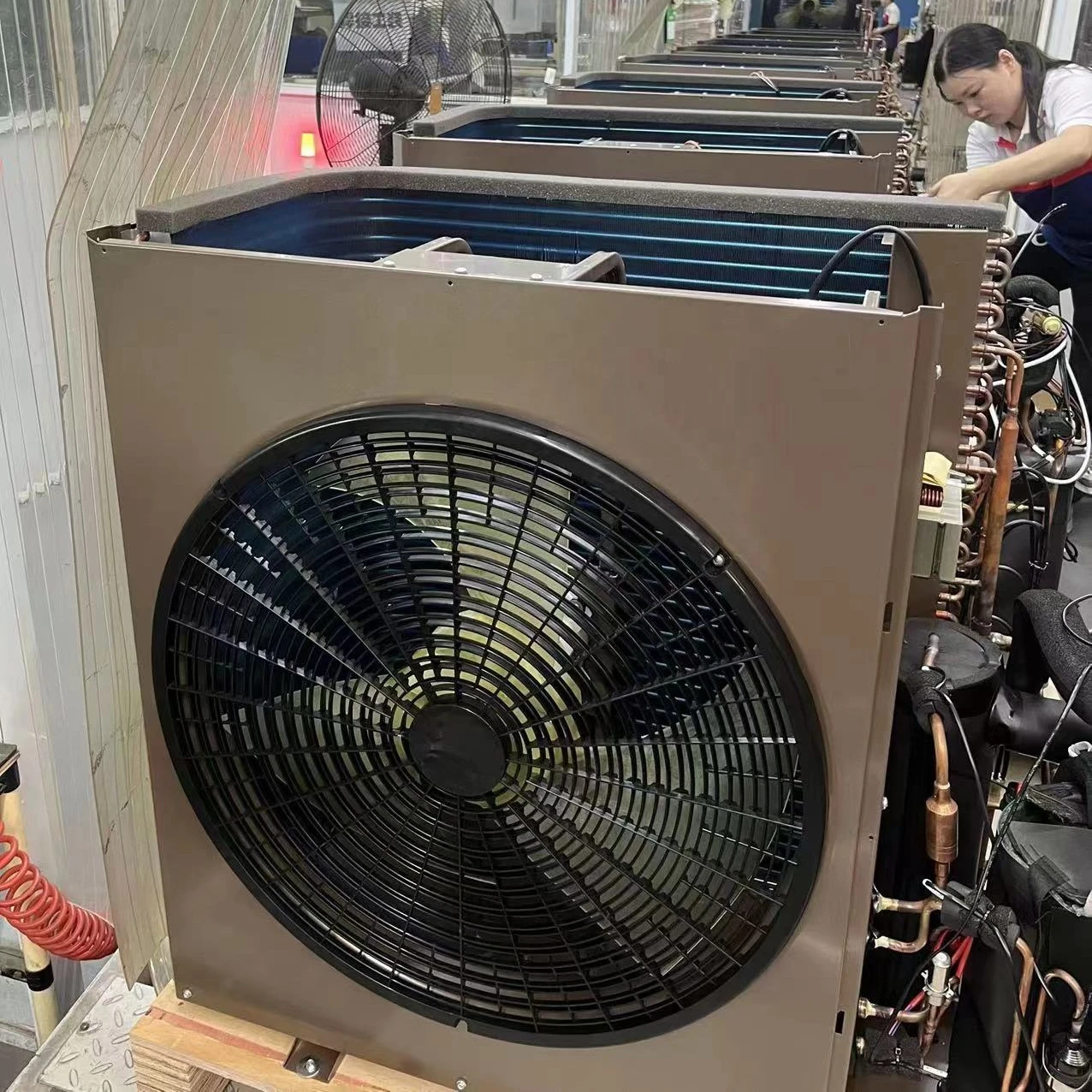 Inverter WIFI R32 High efficiency low temp heating air source heat pump evi monoblock air water tested by TUV