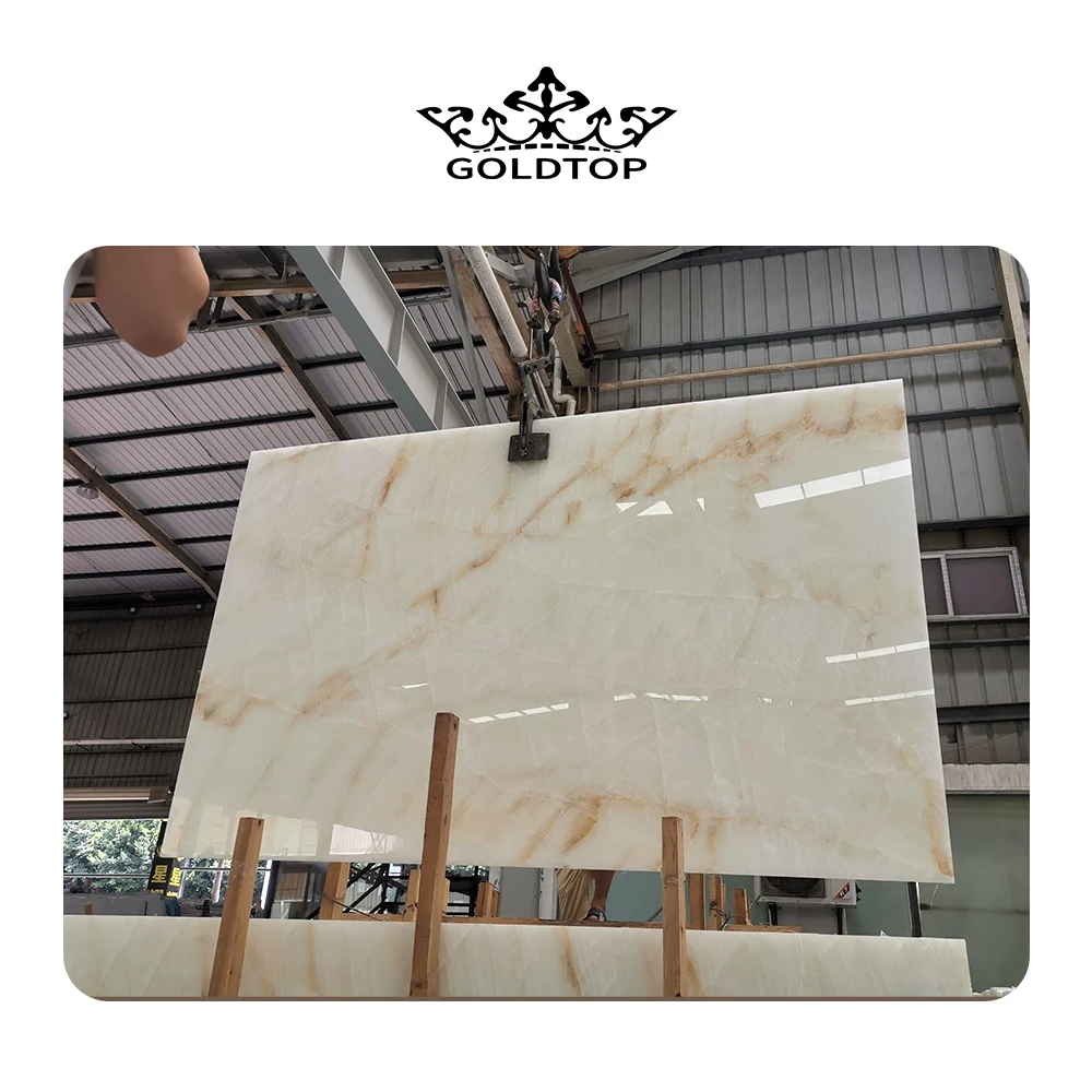 Goldtop OEM/ODM onix Onice luxury onyx tiles onyx marble stone slab bathroom tile marble slabs onyx stone for bathroom wall