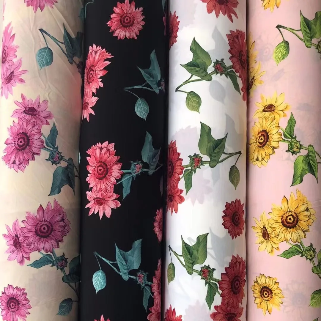 100%polyester printed fabrics animal print fabrics