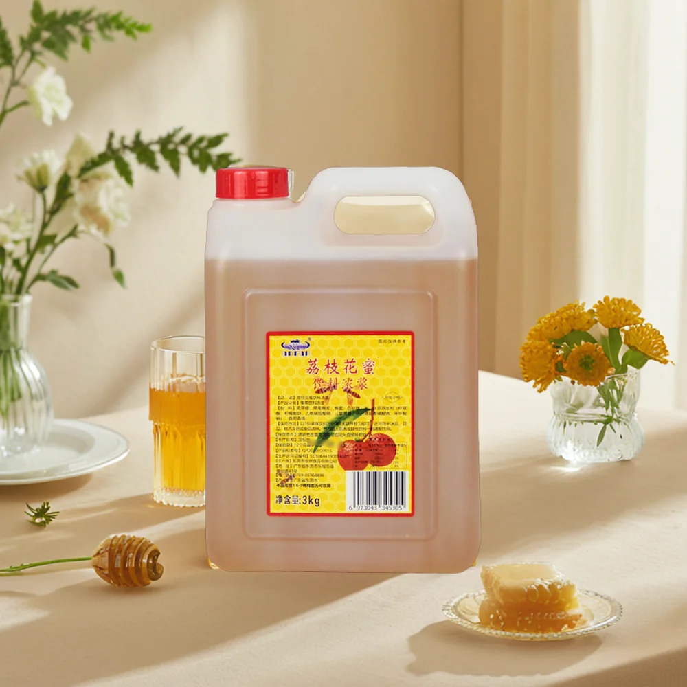 Food Grade Certificated Honey Nectar Syrup For Fruit Milk Tea  Raw Material