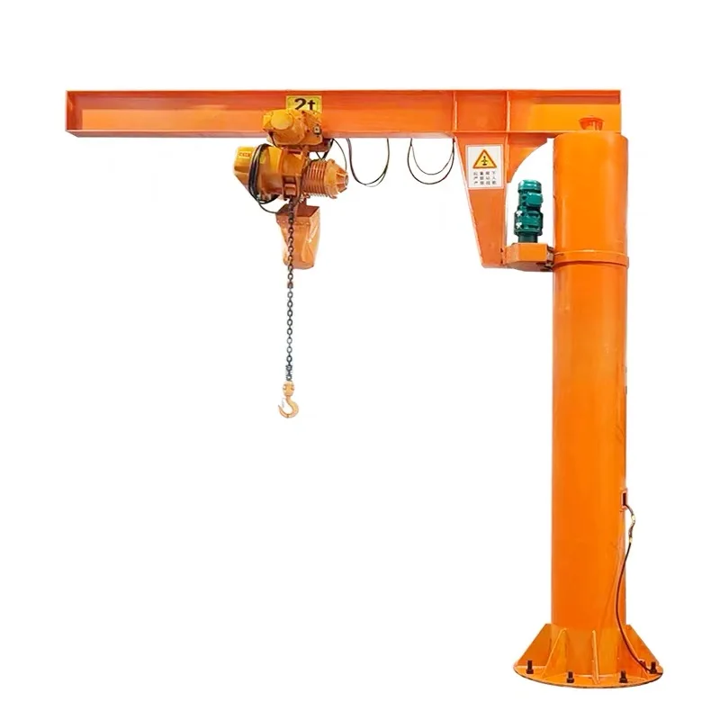 Portable Construction Crane Electric Hoist 1 Ton 2 Ton 3 Ton 5 Ton Jib Crane