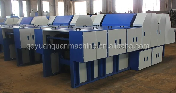 YuanQuan-----YQ FN150 textile /fiber/cashmere/woolDouble Roller Opening machine for animal fiber processing line