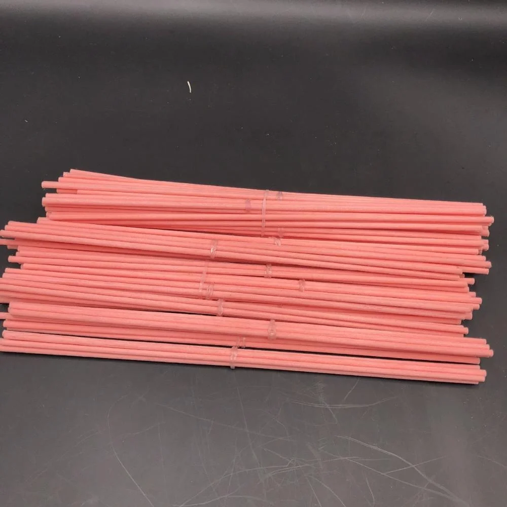 Eco-Friendly 3MM Pink Fragrance Essential Oil Reed Diffuser Carbon Fiber Sticks