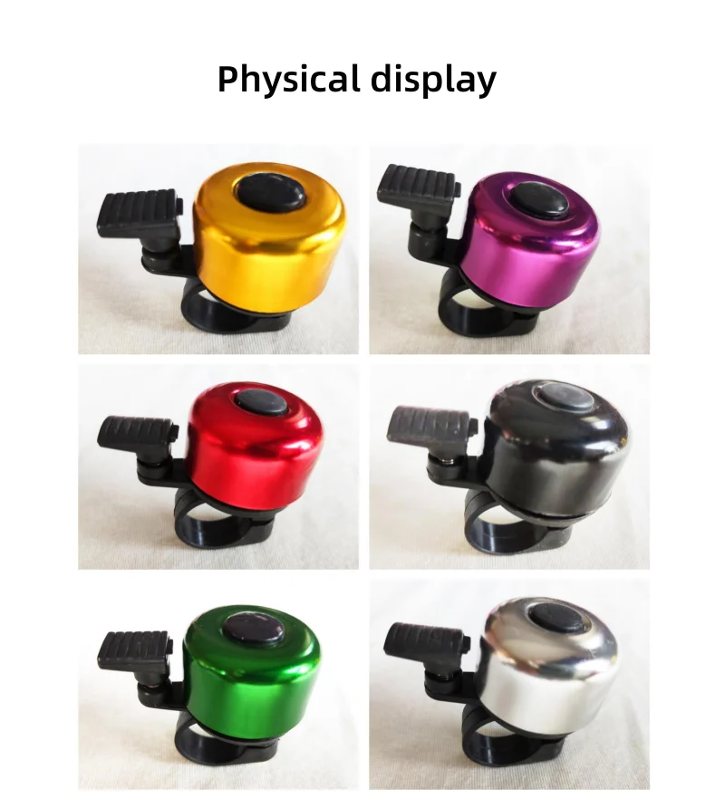 bicycle locks smart low price colorful cycling handlebar ring bell aluminum alloy mini bike bell cycle lock bike bell ring