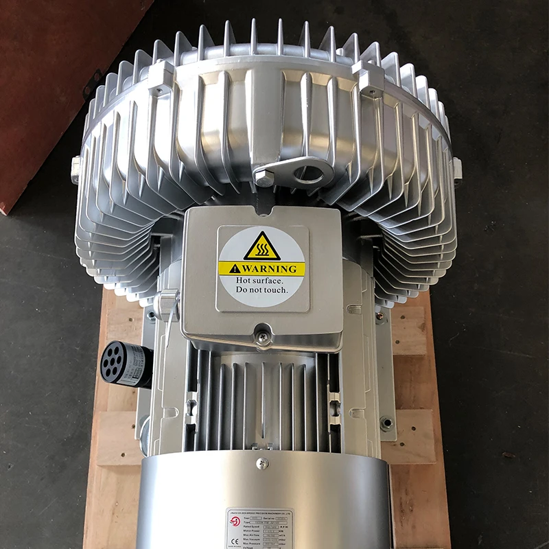 4kw high pressure air turbine blower for pcb washing and drying
