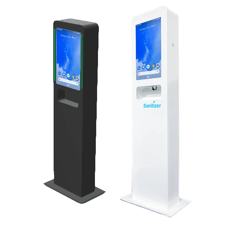 Sanitizer Dispenser Display Video Hand Sanitizer Kiosk