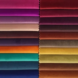 Monad Wholesale Holland Dutch Polyester Headboard Upholstery Sofa Cover Luxury Velvet Fabrics