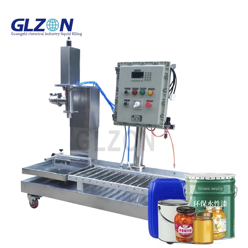 Automatic liquid drum /cooking oil palm oil weighting filling machine