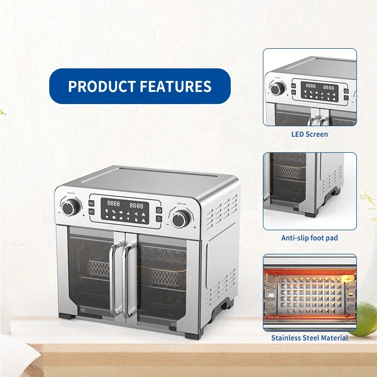 Hot 23L Air fryer without Oil health cooking with ETL CE Air Fryer toaster ovens Built in Ovens