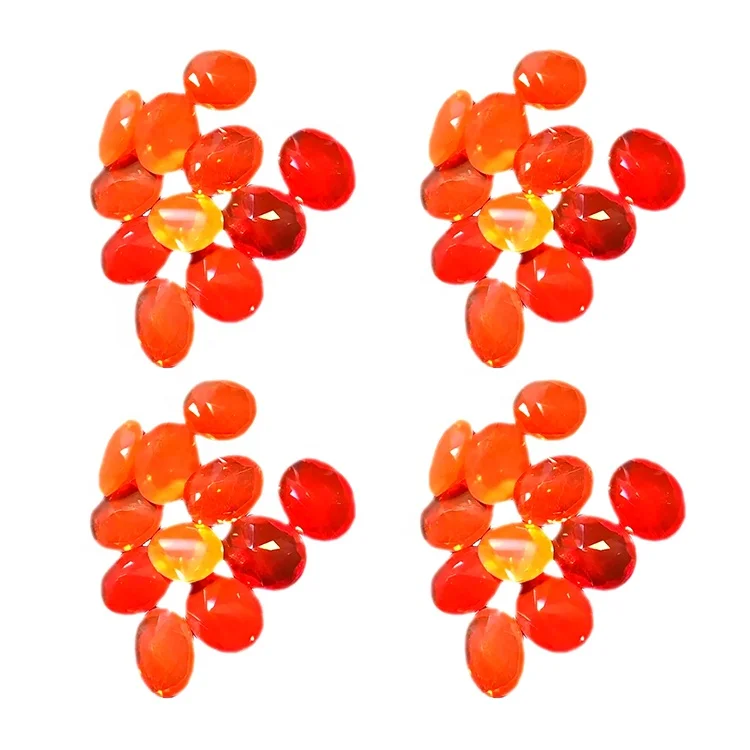 Натуральный Эфиопский Уэло огненный опал Овальный