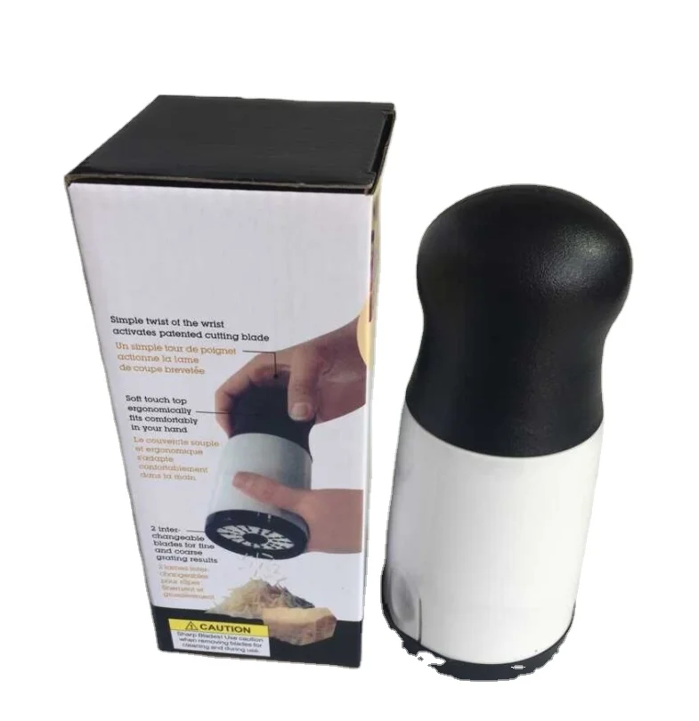 2024 hot sell new design wholesale household kitchen tools plastic and metal material kitchen utensils cheese mill cheese grater