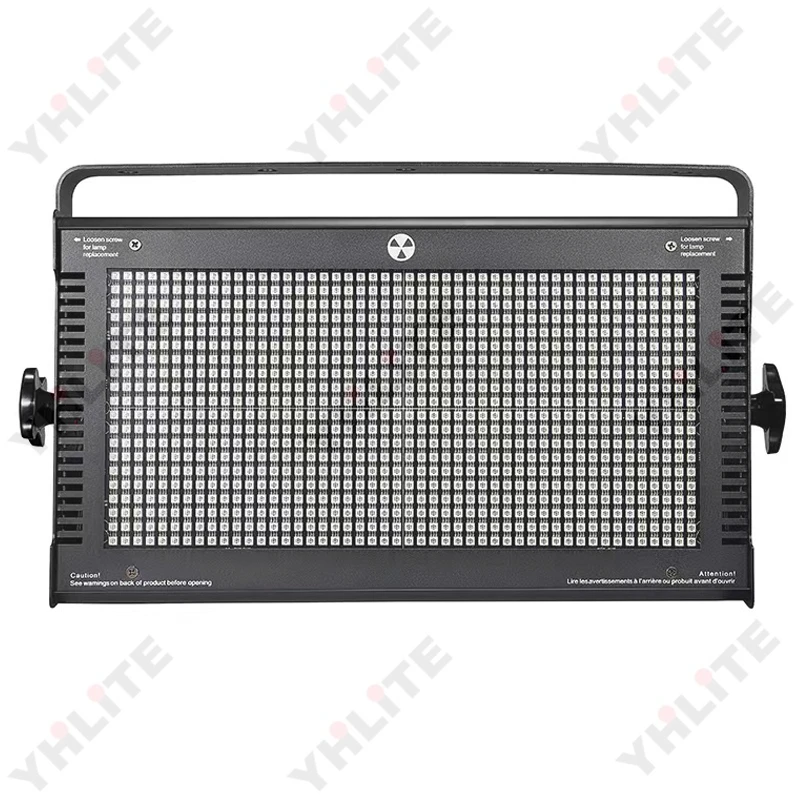 2 letters 1000W Led Strobe Light 3in1 RGB strobe light with 2 words Stage Strobe Pixel Dj Light