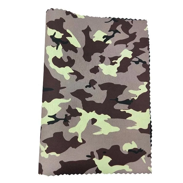 High Quality 2mm Sublimation Camouflage Custom Print Smooth Neoprene Fabric