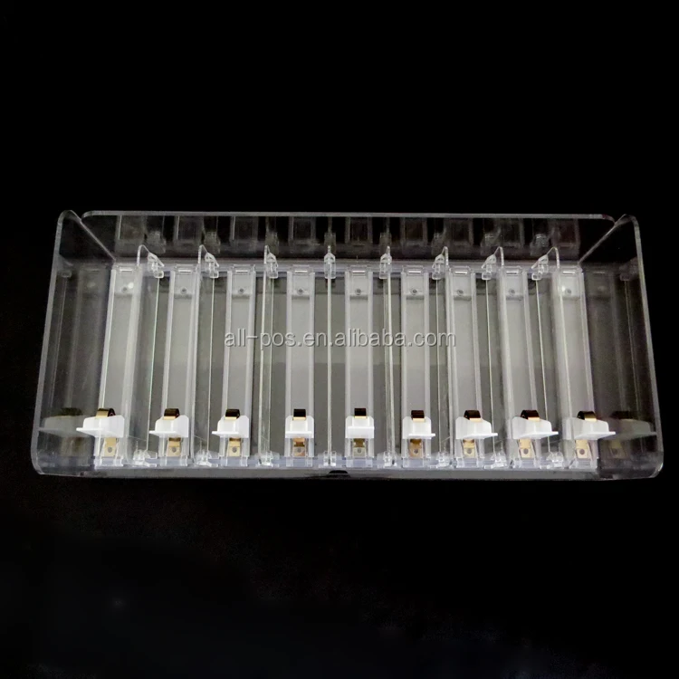 Регулируемый высокий разделитель корзины косметический лоток с толкателями размер паза для товаров