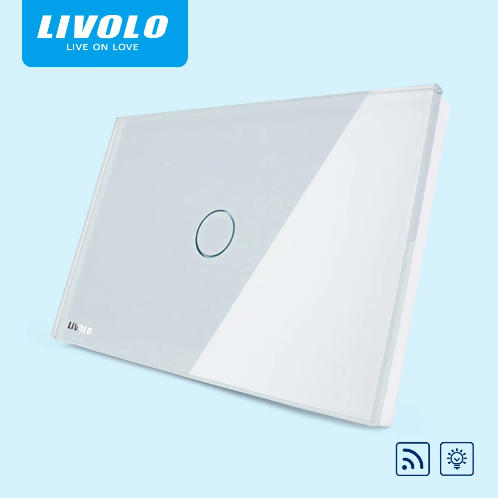 Livolo США AU стандартный стены Smart Light беспроводной удаленного Диммер 220 В